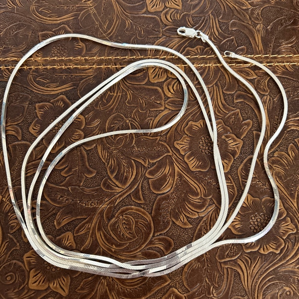Sterling silver chain